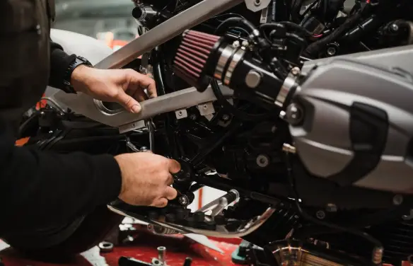 motorcycle repair shop